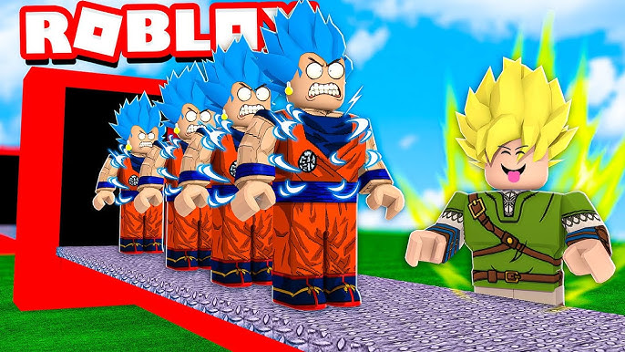 FÁBRICA DO GOKU NO ROBLOX!! (Dragon Ball Tycoon) 