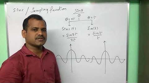 basic elementary signals - sinc and sampling functions - signals and systems