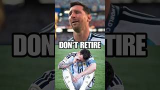 Argentina Fans Refuse To Let Messi Retire... They Want Him At The 2030 World Cup! 😳 #football