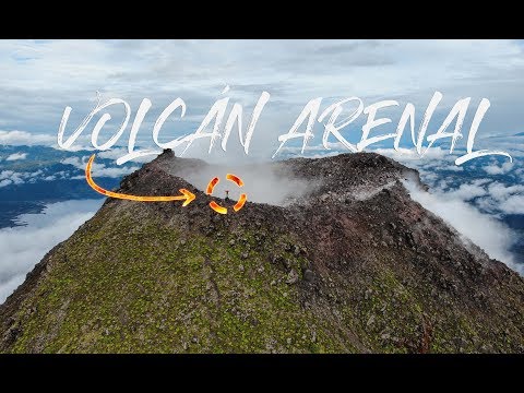 llegué al CRÁTER del VOLCÁN ARENAL | Costa Rica Salvaje