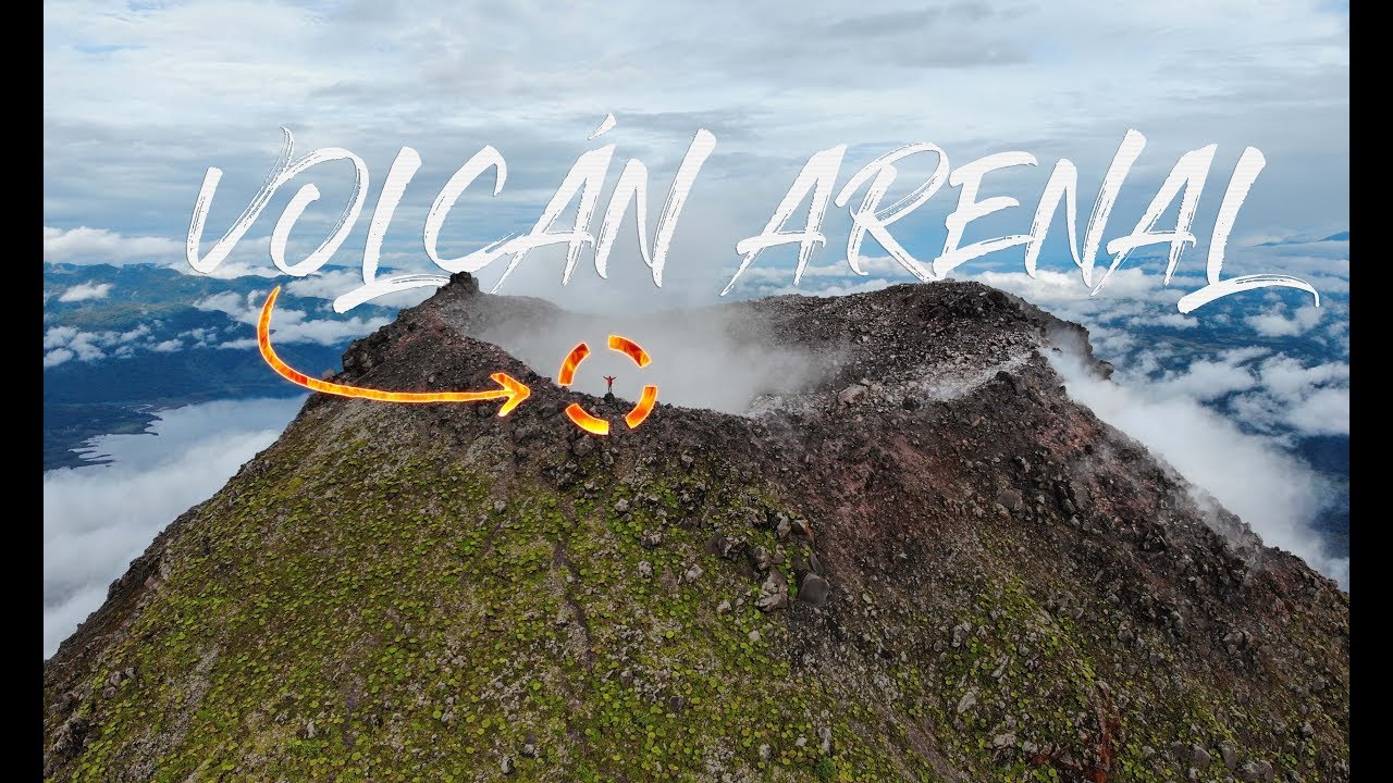 llegué al CRÁTER del VOLCÁN ARENAL | Costa Rica Salvaje