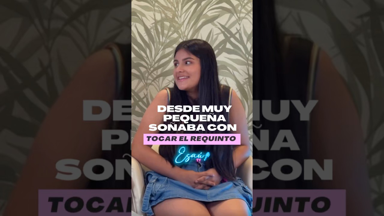 SaraLu de Carranga Kids nos cuenta que desde muy pequeña soñaba con tocar el requinto! 🎶👏