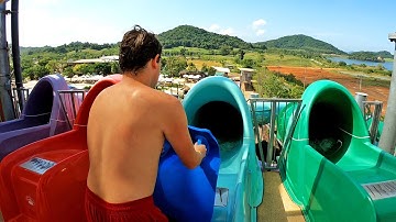 MAT RACER Water Slide แมท เรซเซอร์ | RamaYana Water Park