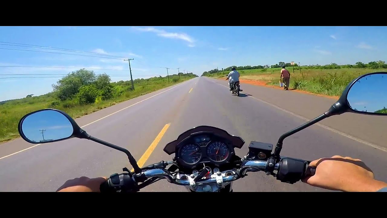 YAMAHA YBR 125 Z  un paseo de Asunción a Yaguaron y Paraguari / PARAGUAY