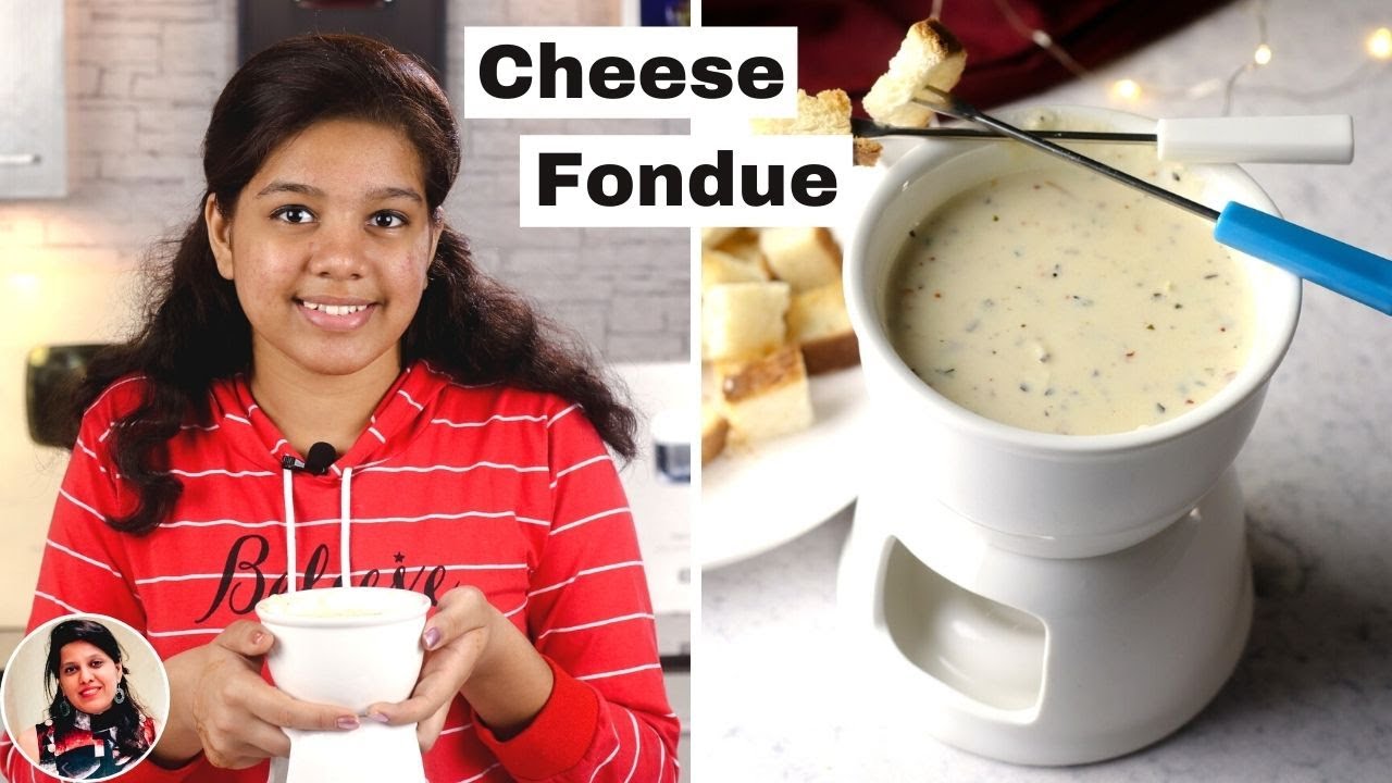 देखिये रीवा ने कैसे बनाया चीज़ फोंडू, जब मैं घर पे नहीं थी - Cheese Fondue by Riva | MintsRecipes