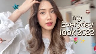 my everyday look 2022🧃🦩 สวยฉ่ำมงลง อัพเดตเครื่องสำอางค์ใหม่ๆเพียบ!✨ ( no sponsors )