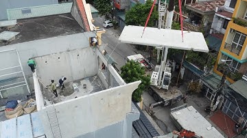 Cải tạo và nâng tầng bằng giải pháp nhà lắp ghép bê tông đúc sẵn SPAN