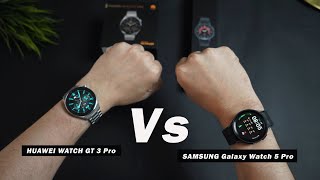 💡 اي ساعة اشتري هواوي جي تي 3 برو أو سامسونج وتش 5 برو || Samsung watch 5 Pro Vs Huawei GT3 Pro