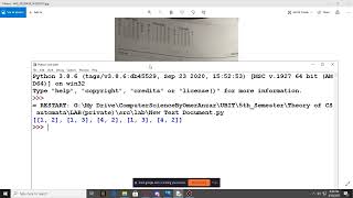 DFA OR (UNION) python code part 2 (RESULT DFA with new Transition and final state)