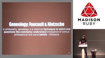 Madison Ruby 2013 CLOSURE by Steve Klabnik