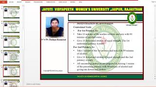 JAYOTI VIDYAPEETH  homeopathic pharmacy