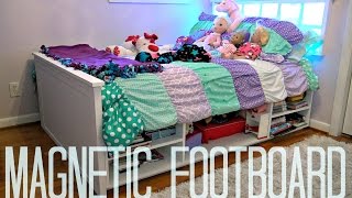 How to Build a Magnetic Footboard - Daughters Room Upgrade Part 4 @EricGreaves