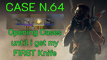 Opening Cases until i get my FIRST Knife DAY 64 #csgo #unboxing #caseopening