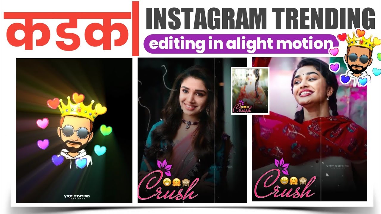 Krithi Special Status Video Editing | New Trend | Alight Motion | Marathi Editing | VRP EDITING 😍🔥👌