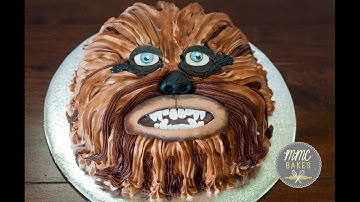 CHEWBACCA CAKE - Quick Tutorial Part 2 - MMC BAKES