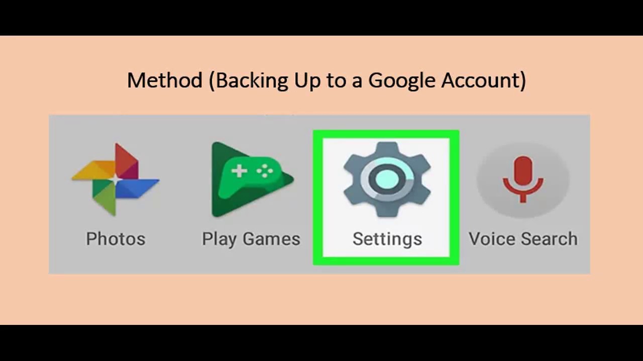 Backing Up to a Google Account - YouTube