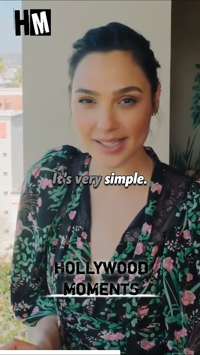 Gal Gadot pronouncin her name😊.