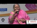 Sindhutai Sapkal (Mai) at International Women's Day 2016 organised by Moneylife Foundation in Pune