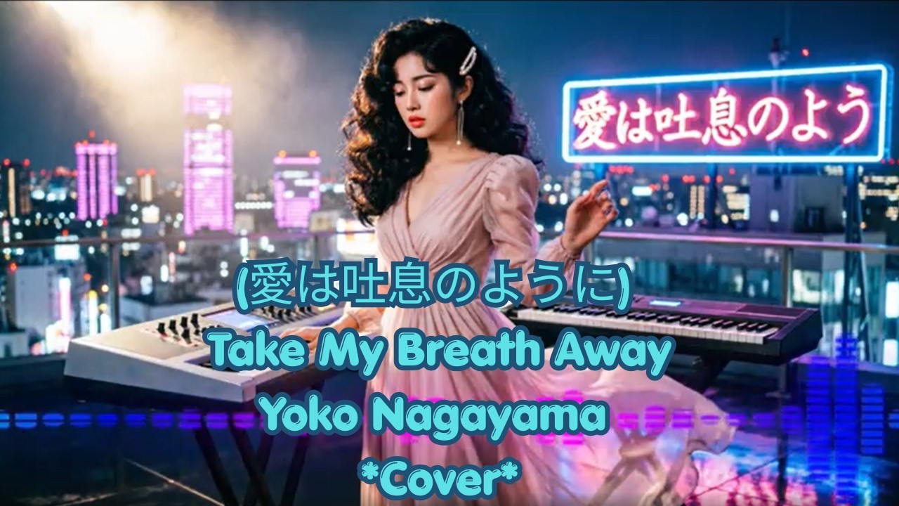 愛は吐息のように) Take My Breath Away🤖 Yoko Nagayama 🎤 AI City