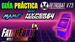 Player Profile 💥Hyper Neo Geo 64 🕹️ in RETROBAT V7.5 🎮 | 👉 PRACTICAL GUIDE ✅️