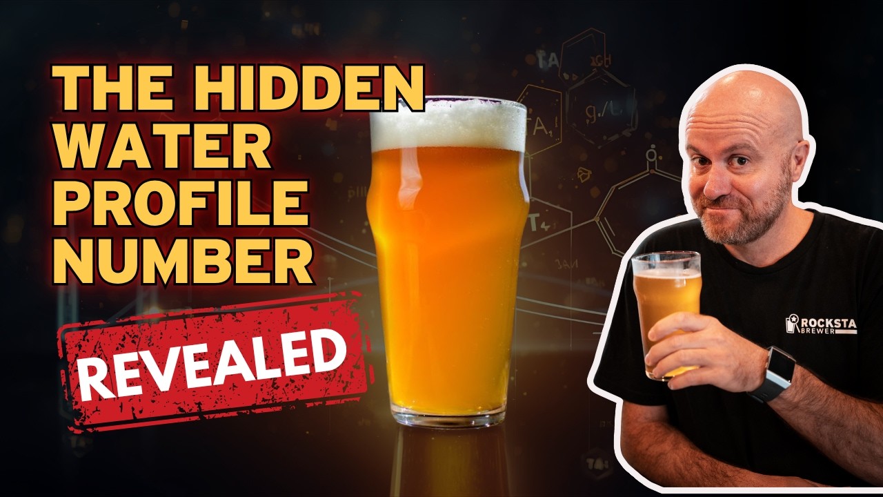 Почему пивовары МИРОВОГО КЛАССА используют этот показатель профиля воды? | QFPB E033