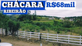 CHÁCARA COM RIBEIRÃO DE ÁGUA LIMPA (OPORTUNIDADE) R$68mil