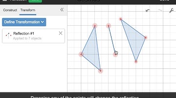 Mini Constructions with Desmos: Reflections