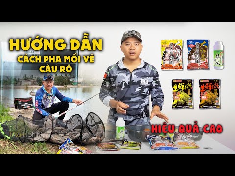 Video Hướng Dẫn Pha Mồi Vê Câu Rô Của Lão Quỷ | Hiệu Quả Cao - youtube