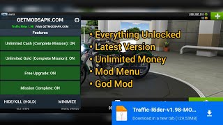 Traffic Rider Mod Apk 2024 Latest Version 1.0.98 🔥 | Unlimited Money, Mod Menu, God Mod, etc..🔥 screenshot 4