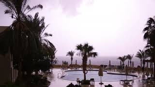 Ураган в Шарм Эль Шейхе 1 января 2022 года