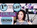 1-Inch vs 1.25-Inch Curling Iron on SHORT HAIR | Hot Tools