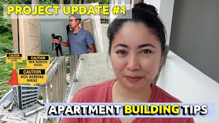 Apartment BUILDING Tips | Apartment Project UPDATE #1 | Retired OFW