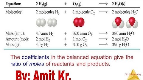 #10 STOICHIOMETRIC CALCULATION for 11th