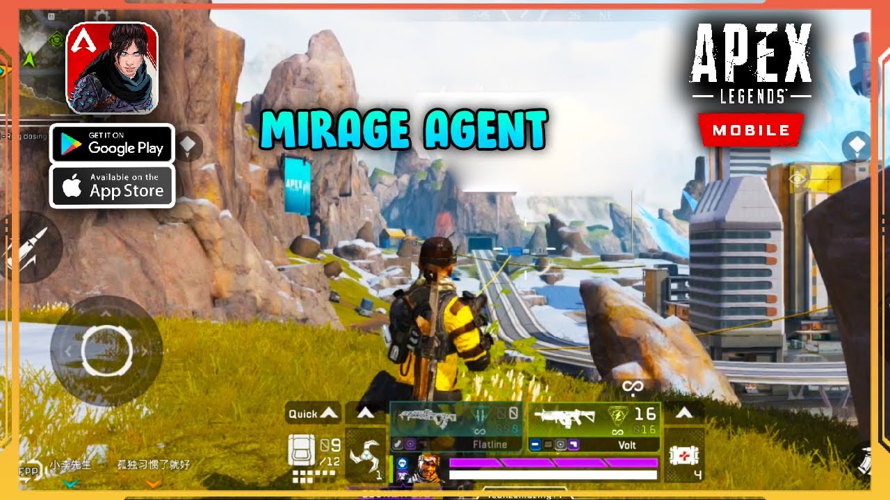 Apex Legends Mobile Mirage Legend Gameplay