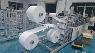 hot sell in Korea automatic 19pcs servo motor kf94 2D mask machine 120-140pcs/min