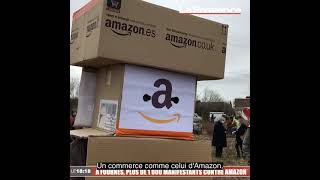 À Fournès, plus de 1 000 manifestants contre Amazon