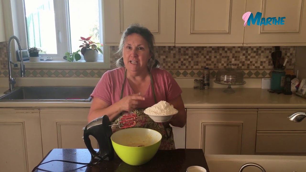 Recette De Galette Bananes Et Noix Youtube