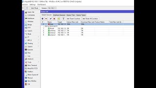 Connection check, IP Block, Spreed control in Mikrotik Router