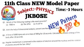 jkbose class 11th physics model paper 2024|jkbose class 11th physics paper 2024 screenshot 4