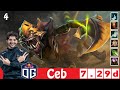 [DOTA 2] OG.Ceb the SAND KING [OFFLANE] [7.29D] [4]