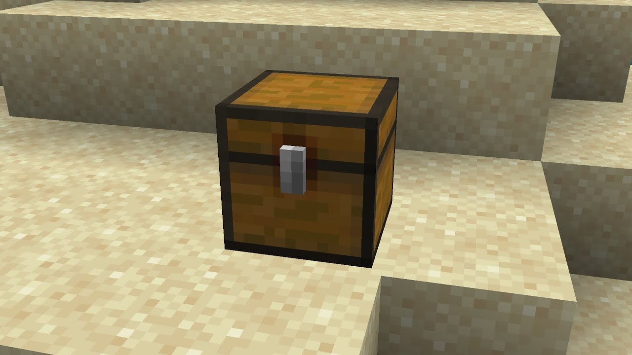 Minecraft Chest TNT Trap 