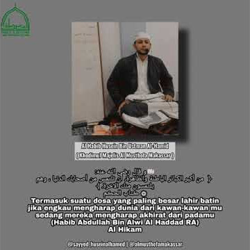 Al habib Husein bin Ustman Al Hamid LC