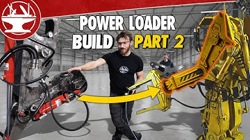 BUILDING THE MECH ARM! (POWER LOADER: PART 2)