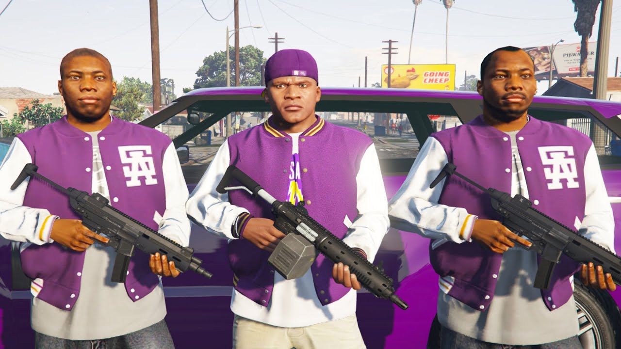 Gang war in gta 5 фото 113