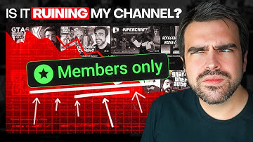 Are members only videos destroying my channel?