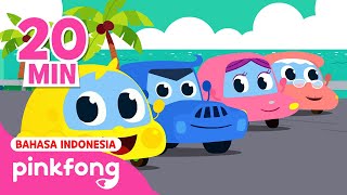 Baby Car dan lain-lain | Kumpulan Lagu Mobil, Bis untuk anak | Pinkfong Indonesia