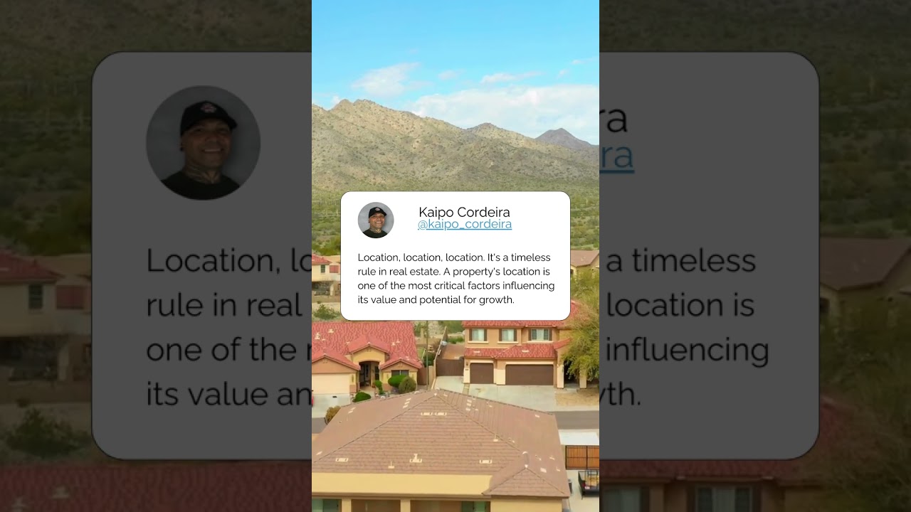 This timeless rule remains fundamental in real estate. 🏡