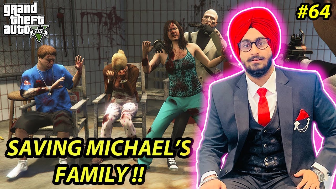 RESCUE MICHAEL'S FAMILY FROM PRIVATE MILITARY | GTA 5 Story Mode Gameplay Part 64 | TheDreadRide