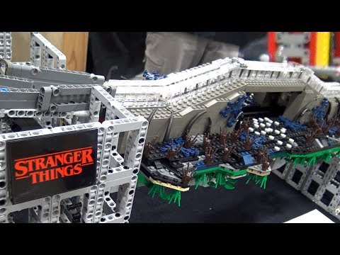 LEGO Stranger Things Great Ball Contraption – Flips UPSIDE DOWN!