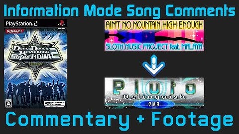 DDR SuperNOVA 2 JP CS Information Mode Song Comments (Commentated)